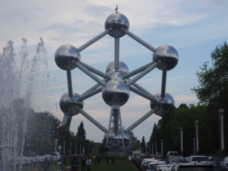 The Atomium, Brussels Belgium